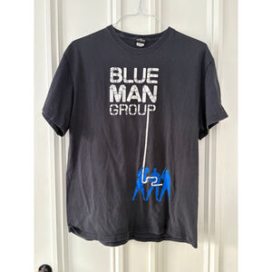 Men's Universal Studios Blue Man Group Black Short Sleeve Tee L he